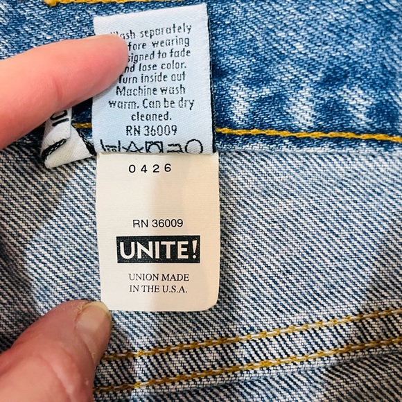 calvin klein Women’s Vintage 90s CHIC High Rise Tapered Jeans size 10 fi… - Picture 5 of 14